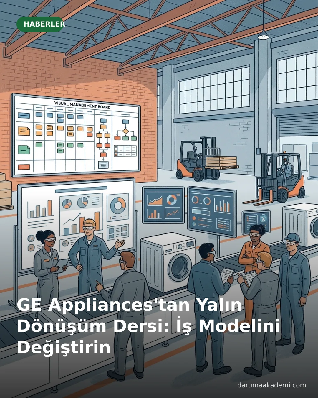 GE Appliances'tan Yalın Dönüşüm Dersi: İş Modelini Değiştirin