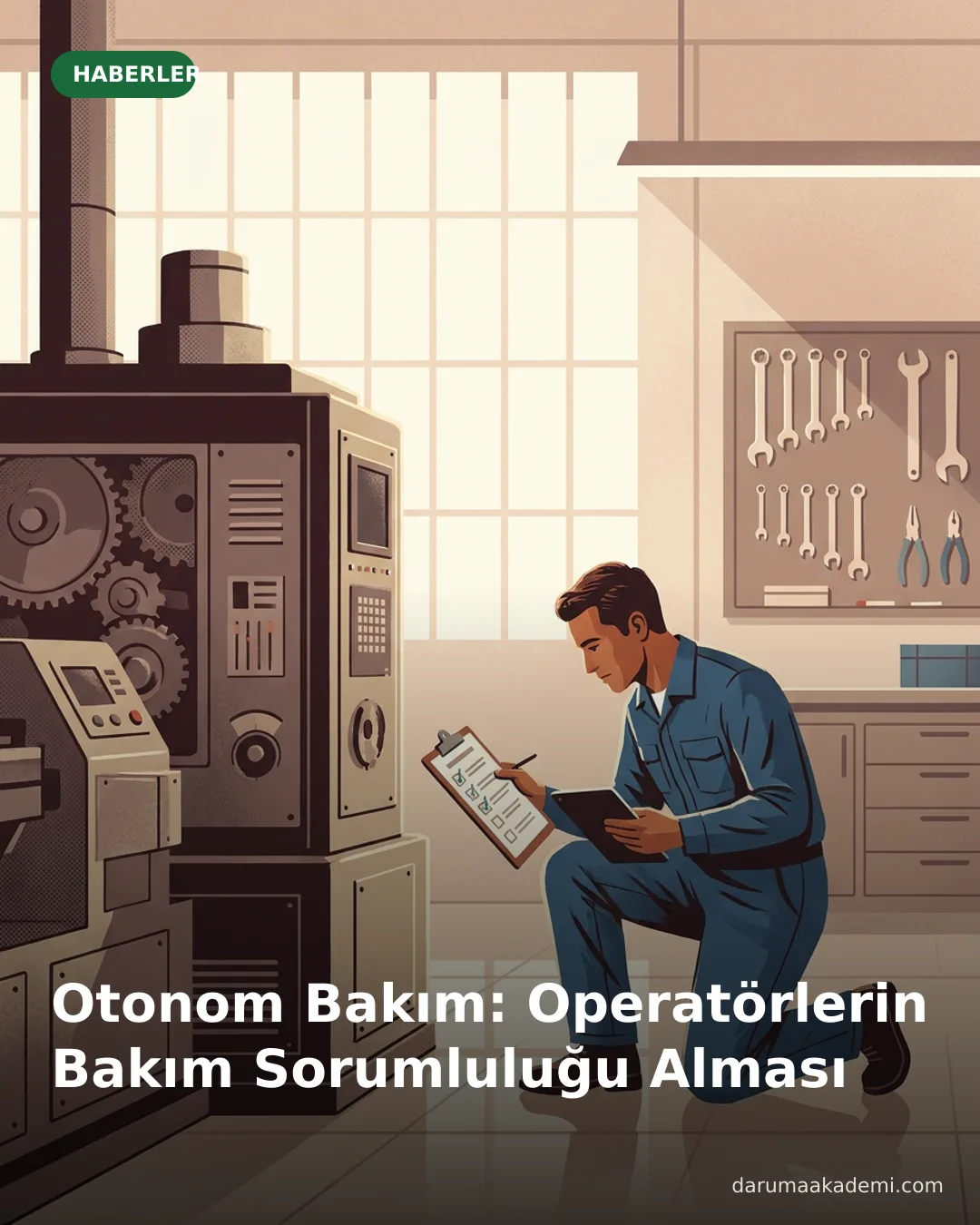 Otonom Bakım: Operatörlerin Bakım Sorumluluğu Alması