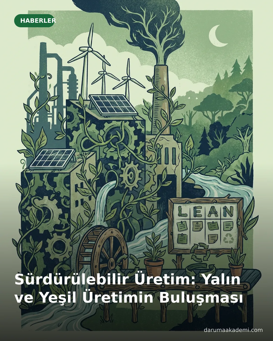 Sürdürülebilir Üretim: Yalın ve Yeşil Üretimin Buluşması