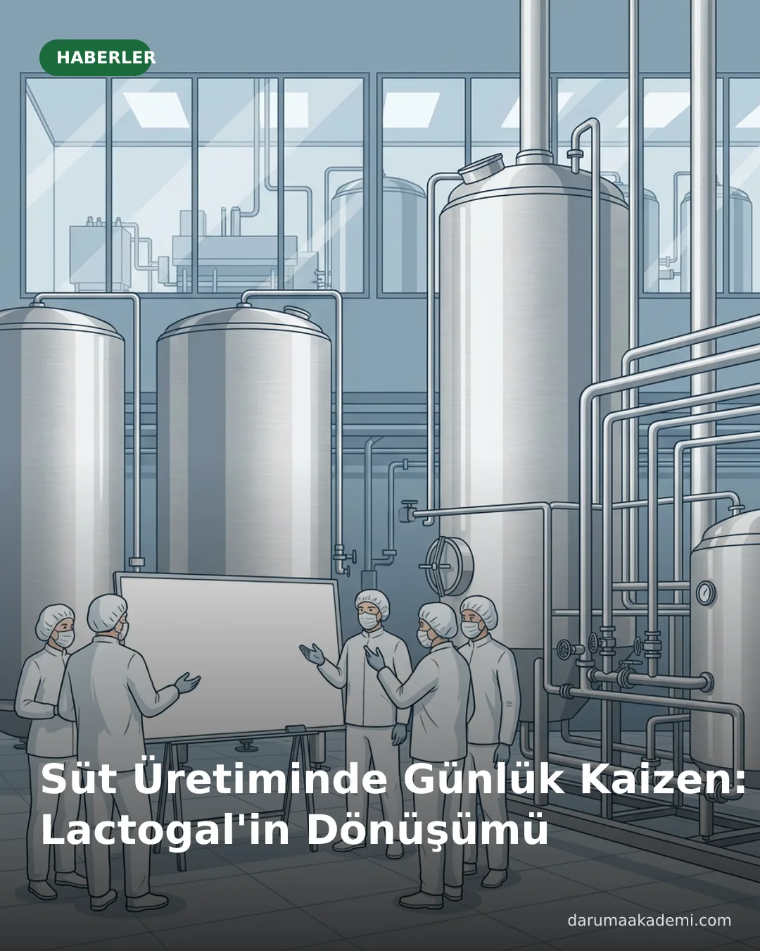Süt Üretiminde Günlük Kaizen: Lactogal'in Dönüşümü