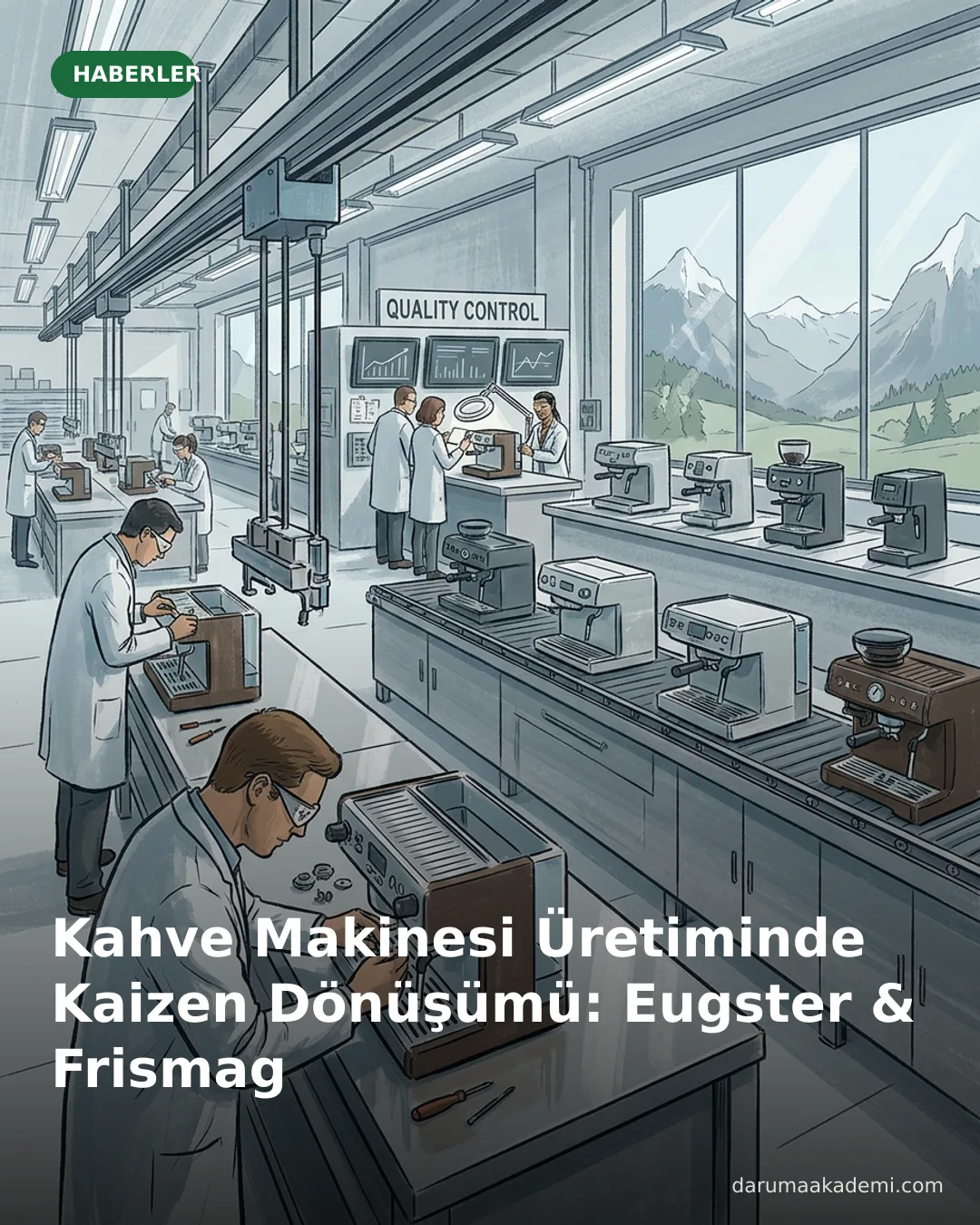 Kahve Makinesi Üretiminde Kaizen Dönüşümü: Eugster & Frismag